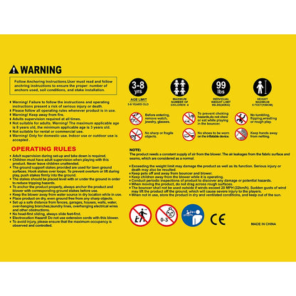 Inflatable double water slide with water canon