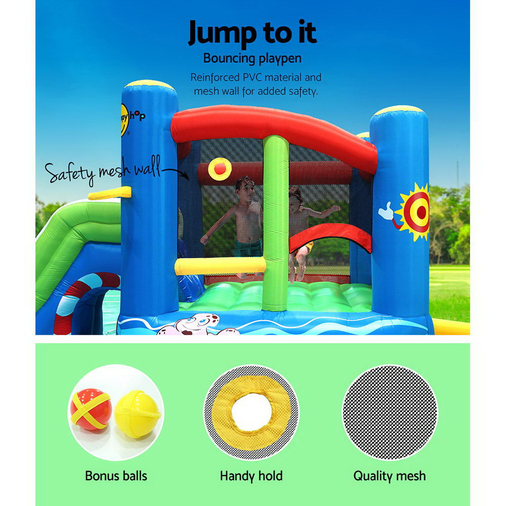 Inflatable Water Slide with Jumping Castle Bouncer