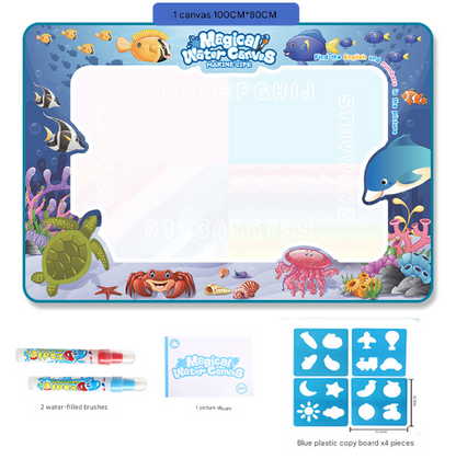 Fruit Alphabet Giant Aqua Magic Doodle Mat 100x80cm