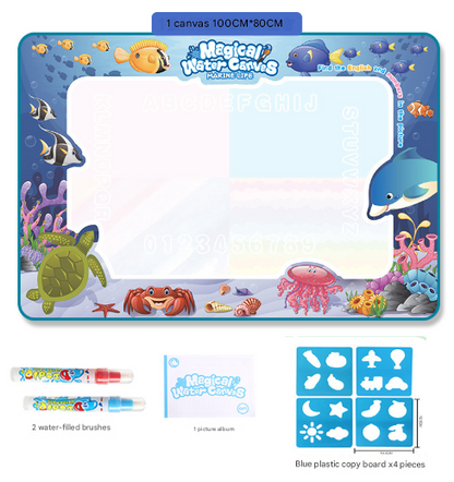 Sea Animals Giant Aqua Magic Doodle Mat 100x80cm