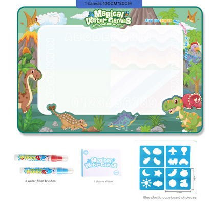 Dinosaur Land Giant Aqua Magic Doodle Mat 100x80cm