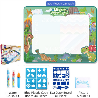 80x60CM Dinosaur World Water Doodle Mat Set