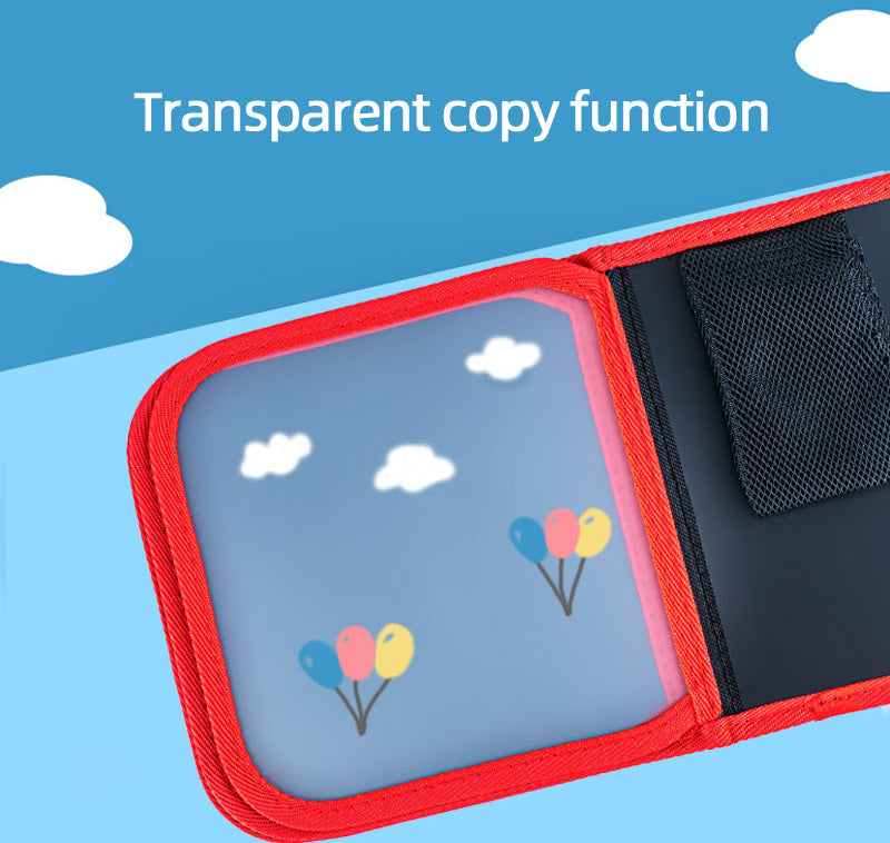 Red dinosaur Portable Reusable Drawing Board for Kids